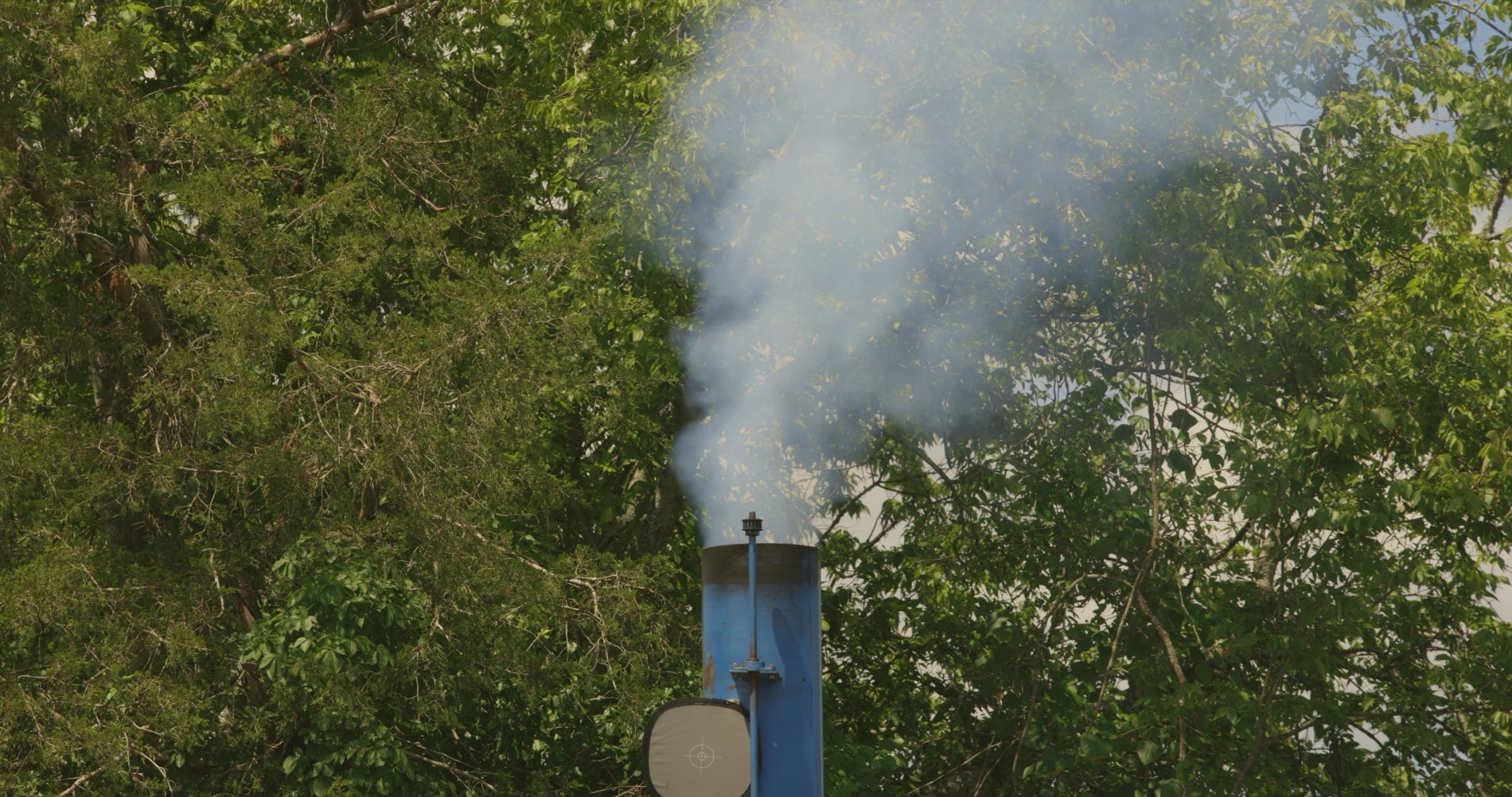 White smoke from the 8K source library